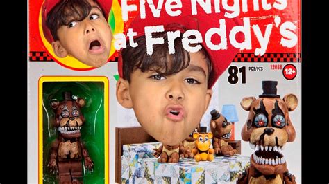 Five Nights At Freddys Unboxing And Playtime Youtube