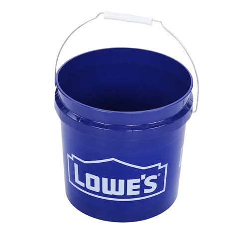 Lowes 2 Gallon Plastic General Bucket In The Buckets Department At