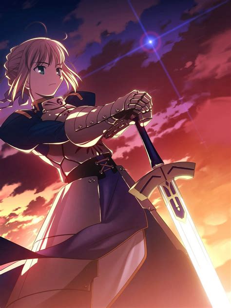 Fate Stay Night Saber Hd Wallpaper For Desktop And Mobiles Retina Ipad