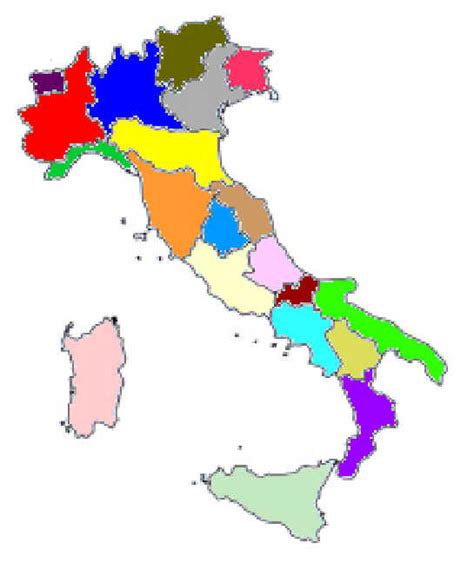 Giochi di conoscenza geografica del mondo, dellâ€™europa e d'italia. CARTINA MUTA ITALIA REGIONI CAPOLUOGHI - Wroc?awski ...
