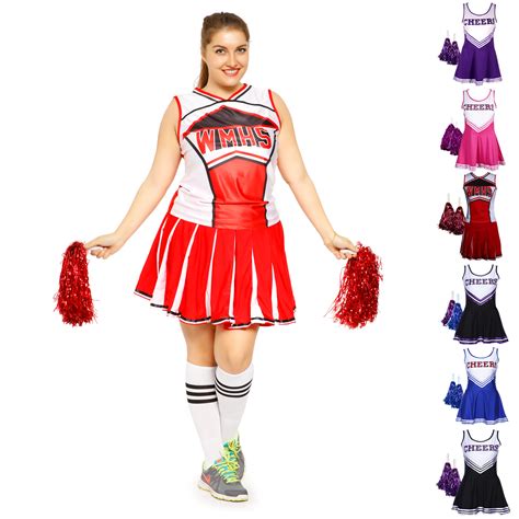 Übergröße Cheerleader Uniform Kostüm Uniform Cheerleading Cheer Leader