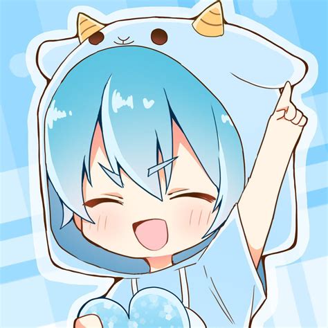 𝑡𝑒𝑛 On Twitter Anime Chibi Cute Anime Chibi Blue Anime