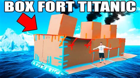 Building The Box Fort Titanic Worlds Largest Cardboard Boat 24 Hour