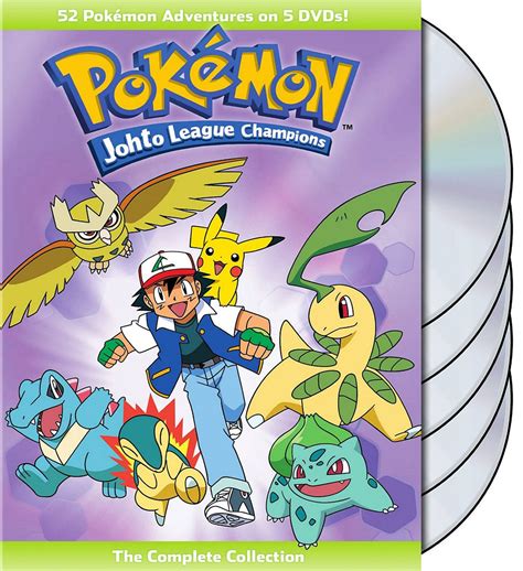 Buy Dvd Pokemon Season 4 Johto Champions Collection Dvd Box Set Us