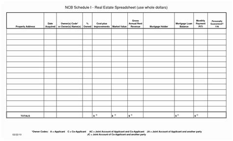 Rent Spreadsheet Template Excel Within Rental Property