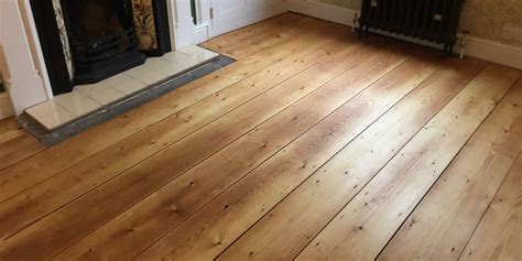 Pine Floor Boards In Newbury Touchwood Flooring Services