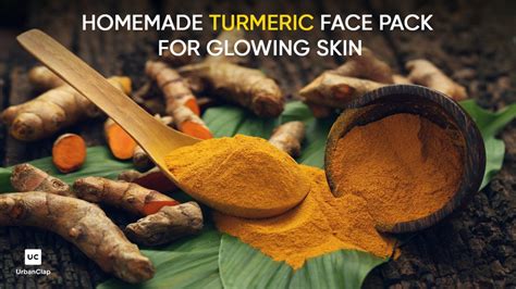 Homemade Turmeric Face Pack For Glowing Skin Beauty Diy