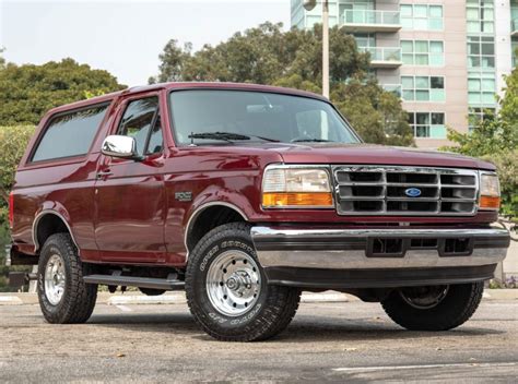 12k Mile 1996 Ford Bronco Xlt 4x4 For Sale On Bat Auctions Closed On
