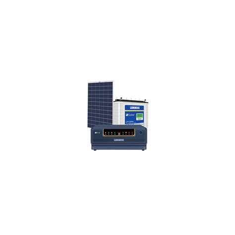 Luminous Solar Home Solution Nxg1100 And 150ah Solar Tubular Battery