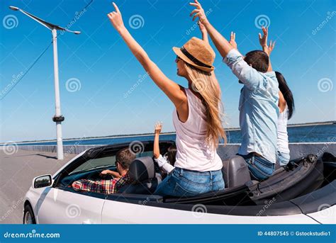 Traveling Together Is Great Fun Stock Image Image Of Inside Land
