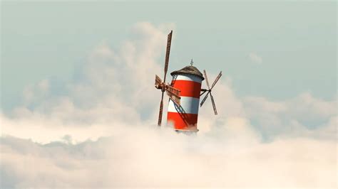 Gorillaz Windmill Cloud Scene On Vimeo