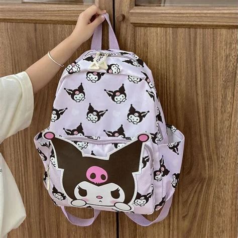 Kuromi Sanrio Hello Kitty School Bag Melody Cinnamoroll Student
