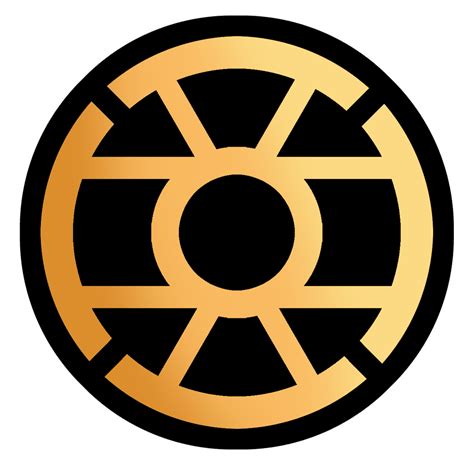 Gold Lantern Logo Symbol Losh Inside Pulse