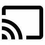 Chromecast Icon Cast Button Svg Wikimedia Commons