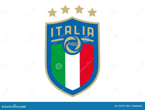 National Italian Football Logo Editorial Stock Image Illustration Of Football Soccer