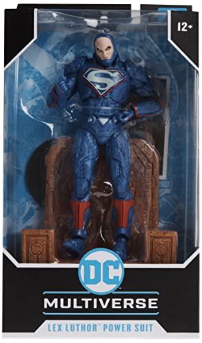 Mcfarlane Dc Multiverse Lex Luthor In Power Suit Blue Suit With