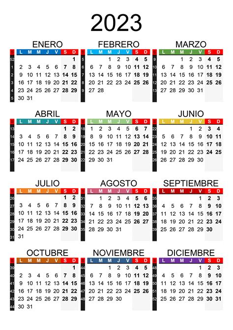 Calendarios 2023 Para Imprimir Calendarios Gambaran