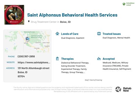 Saint Alphonsus Behavioral Health Services In Boise Idaho