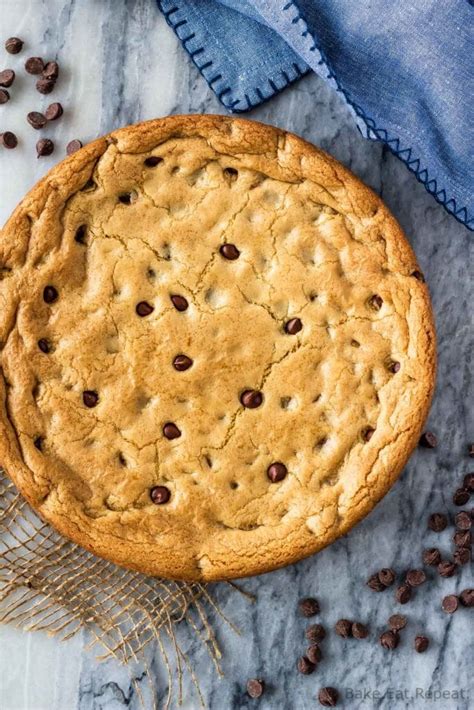 This chocolate chip cookie recipe will save you. Giant Chocolate Chip Cookie Recipe