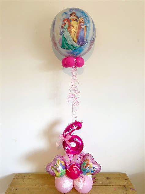 Pretty 6th Princess Balloon Display Balloon Bouquet Diy Balloon