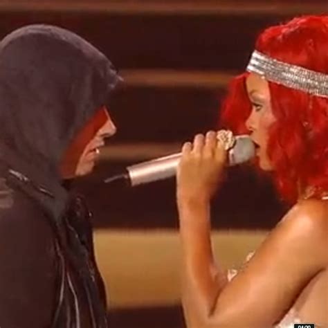 watch eminem and rihanna perform not afraid love the way you lie on vma s