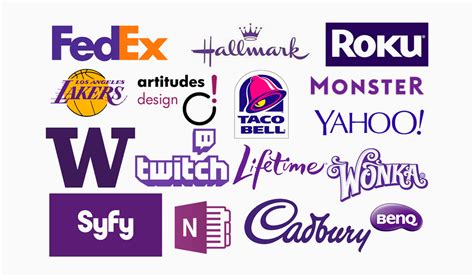 Logotipos Roxos Significado Para Sua Empresa E Exemplos De Logotipo