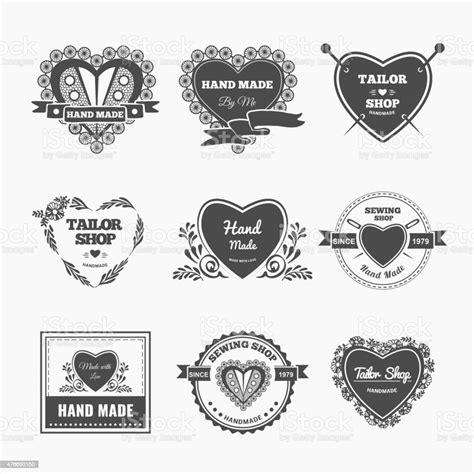 Hand Made Icons Stock Illustration Download Image Now 2015