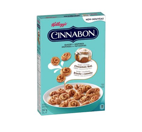 Kelloggs Cinnabon Cinnamon Roll Cereal 10x247gr