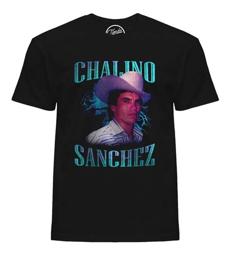 Playera Chalino Sanchez Aesthetic Photo T Shirt Tienda Pop