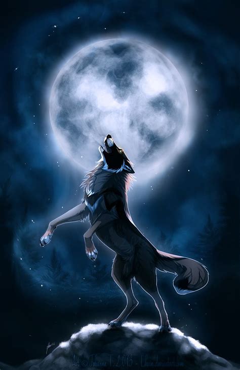 Moon Trance By Lhuin On Deviantart Anime Wolf Pet Anime Anime