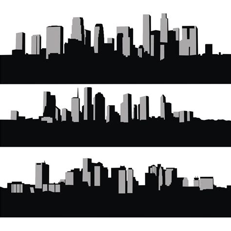 Vector For Free Use City Skyline