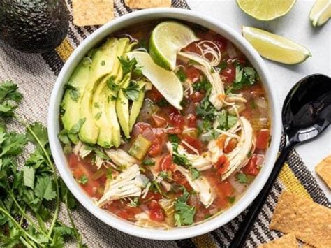 Chicken And Lime Soup Budget Bytes