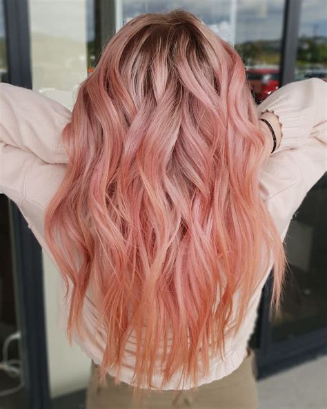 Perfect Peach Subtle Strawberry Hair Colour By Vivo Hair And Beauty