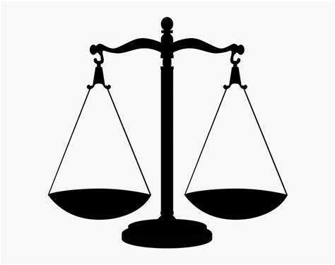Silhouette Scales Justice Scale Libra Balance Scales Of Justice
