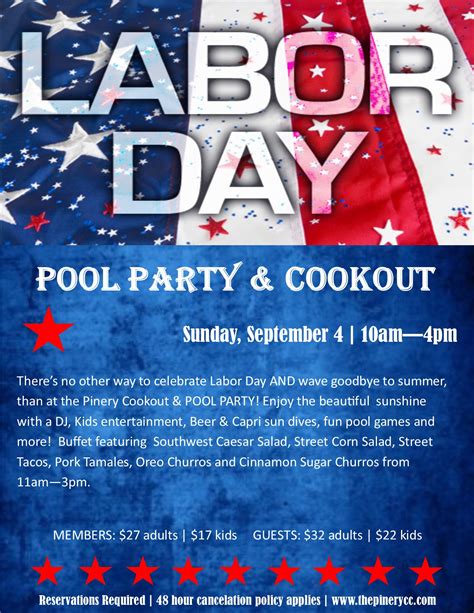 Labor Day Pool Party The Pinery Country Club 2016 09 04