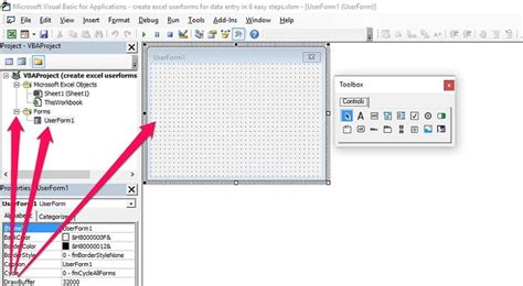 Create Userform Excel Minifasr