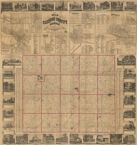 Map of Calhoun County, Michigan | Library of Congress