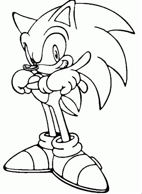 Dibujos Para Colorear Sonic Y Sus Amigos Dibujos Para Colorear Y Pintar