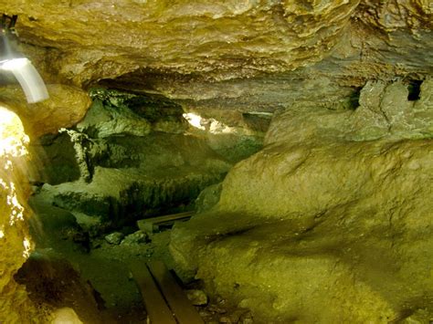 Deep Inside Badgers Cave Blarney Castle Ireland