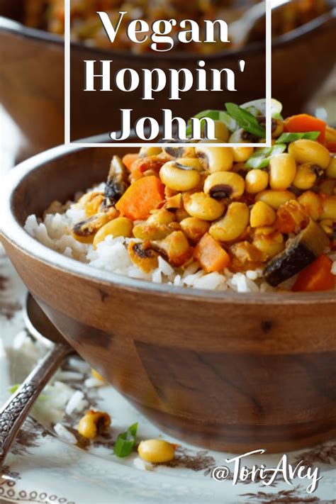 vegan hoppin john recipe smoky healthy and satisfying meatless version of a southern