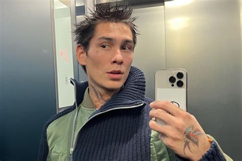 Spotted Evan Mock Poses For A Rare Selfie Wearing Sacai And Diesel