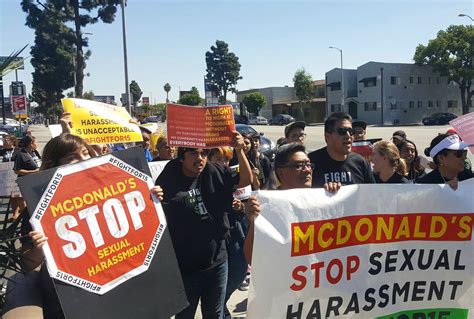 McDonalds End Rampant Sexual Harassment At Your Stores TODAY