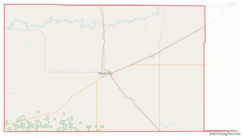 Map Of Cimarron County Oklahoma Địa Ốc Thông Thái