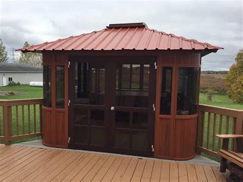 This Gazebo Turns Your Hot Tub Into A Spa Complete With Swim Up Bar