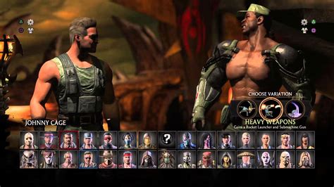 Mortal Kombat X Secret Character Select Animation Youtube