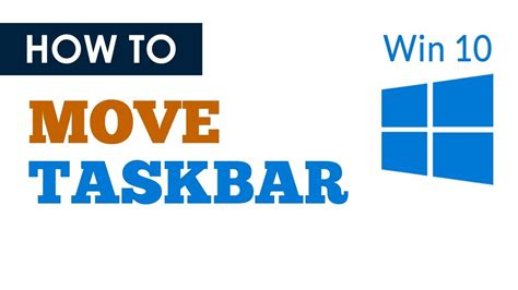 How To Move Taskbar In Windows 10 Very Easily 2 Ways Youtube