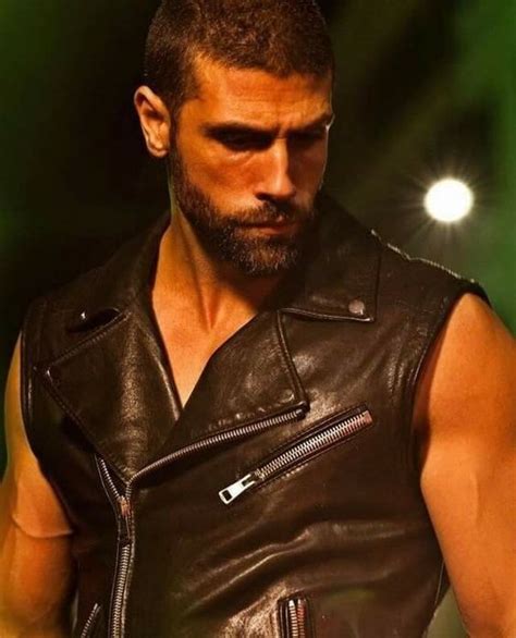 Pin By Keith Bailey On Men In Leather And More Mens Leather Shirt Leather Jacket Men