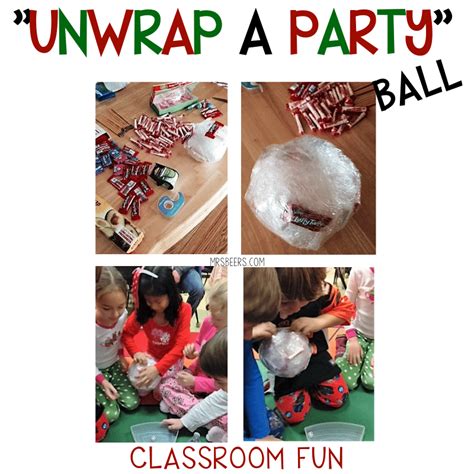 Classroom Party Game “unwrap A Party Ball” Syndication Cloud