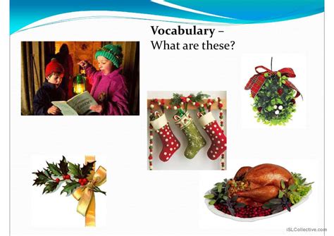 Uk Christmas Traditions General Re English Esl Powerpoints