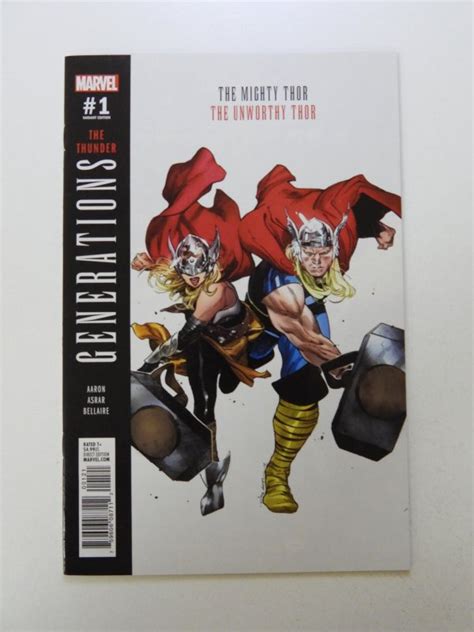 Generations The Unworthy Thor And The Mighty Thor Olivier Coipel Variant